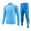 Manchester City Felpe da Allenamento Quarto-Zip 2023-24 Blu per Uomo